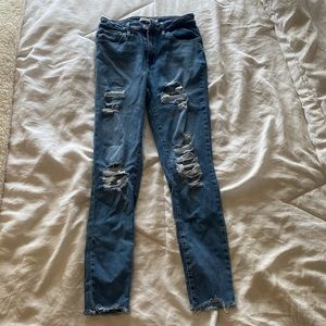 LEVIS 721 HIGH RISE SKINNY JEANS 27